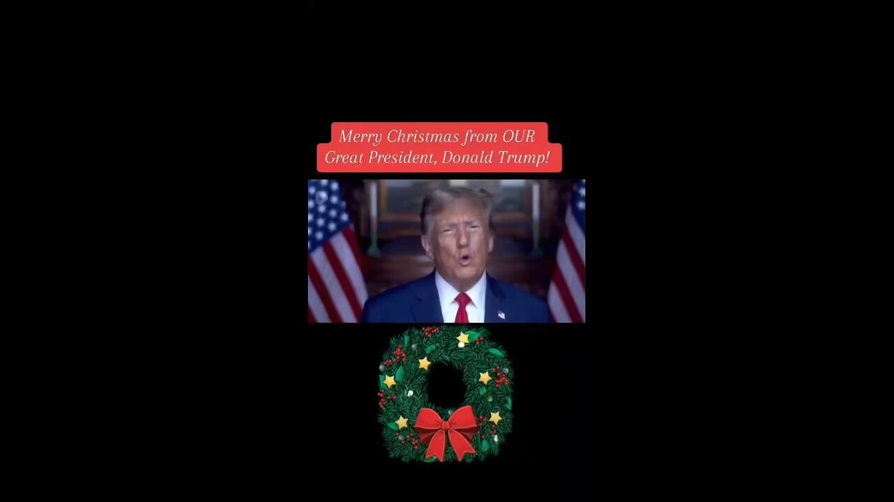 Merry Christmas 2023 from Donald Trump