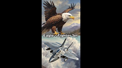 Eagel + Fighter Jet = EagleJet 🦅
