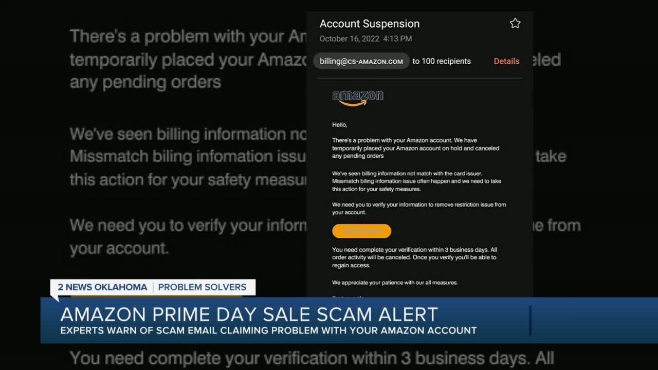 Watch Out Wednesday: Amazon Prime Day sale scam alert