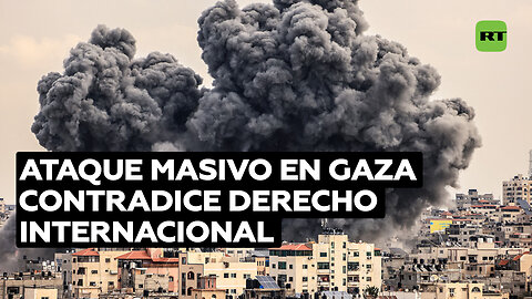 La ONU advierte de que un asedio total a Gaza está "prohibido" por el derecho internacional