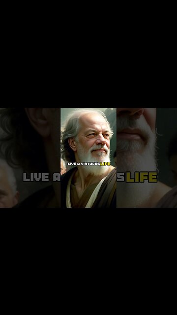VIRTUE IS THE HIGHEST GOOD #socrates #philosophy #wordsofwisdom #lifelessons #quotes