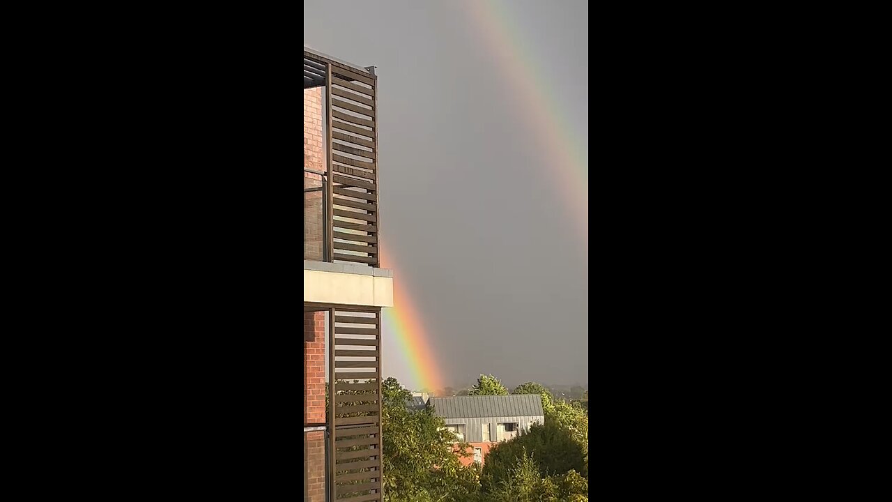 Lucky double rainbow