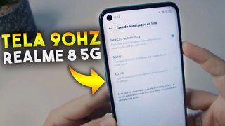 Como ATIVAR TELA DE 90Hz no Realme 8 5G