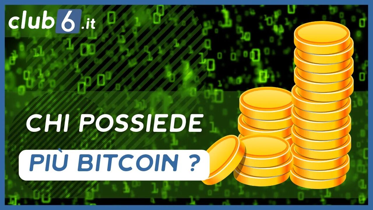 Ecco la lista di chi possiede più bitcoin al mondo