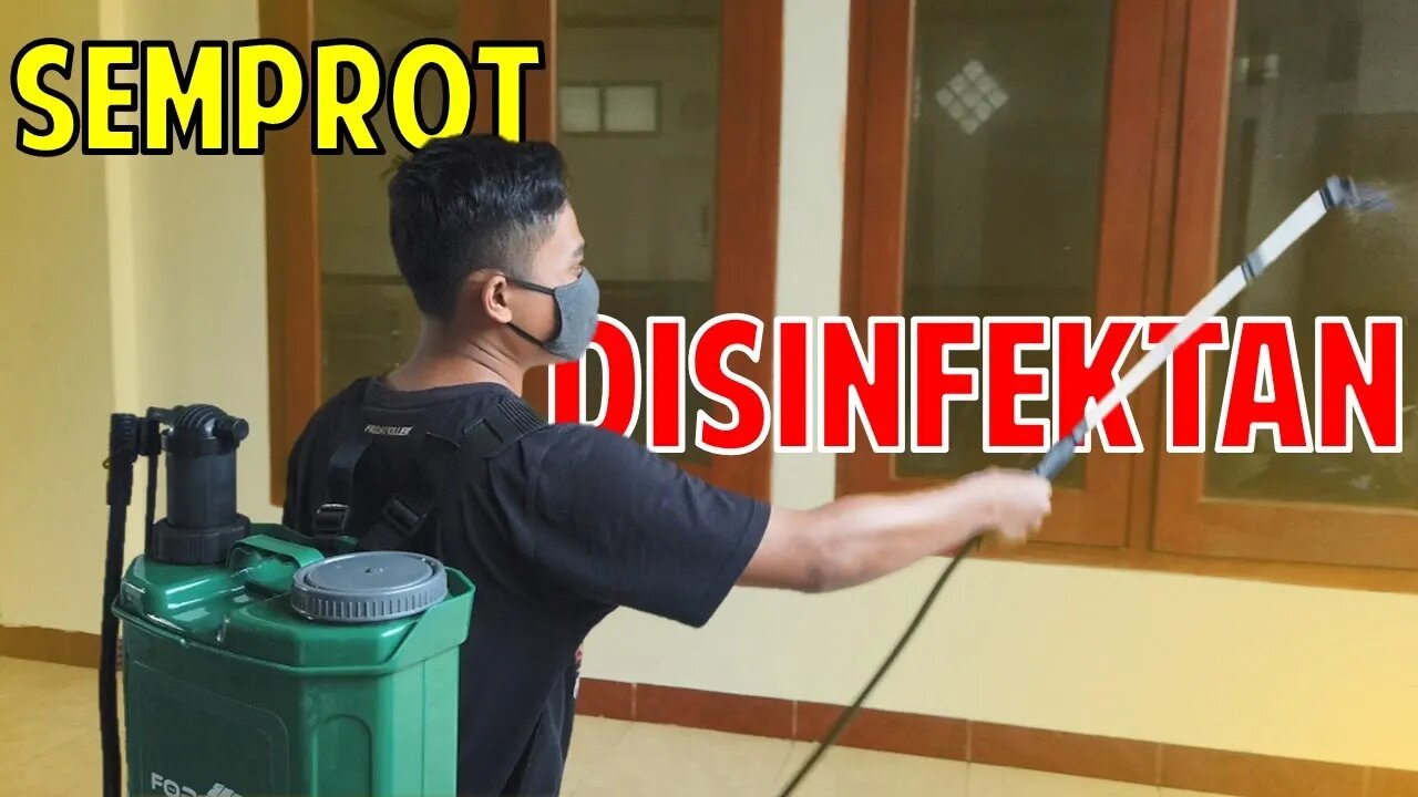 Sprayer Elektrik Alat Semprot Disinfektan, 2 in 1 Bisa Otomatis Bisa Manual