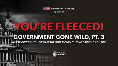 Rip-Off Of The Week (2021) Ep. 25: Government Gone Wild, Pt. 3