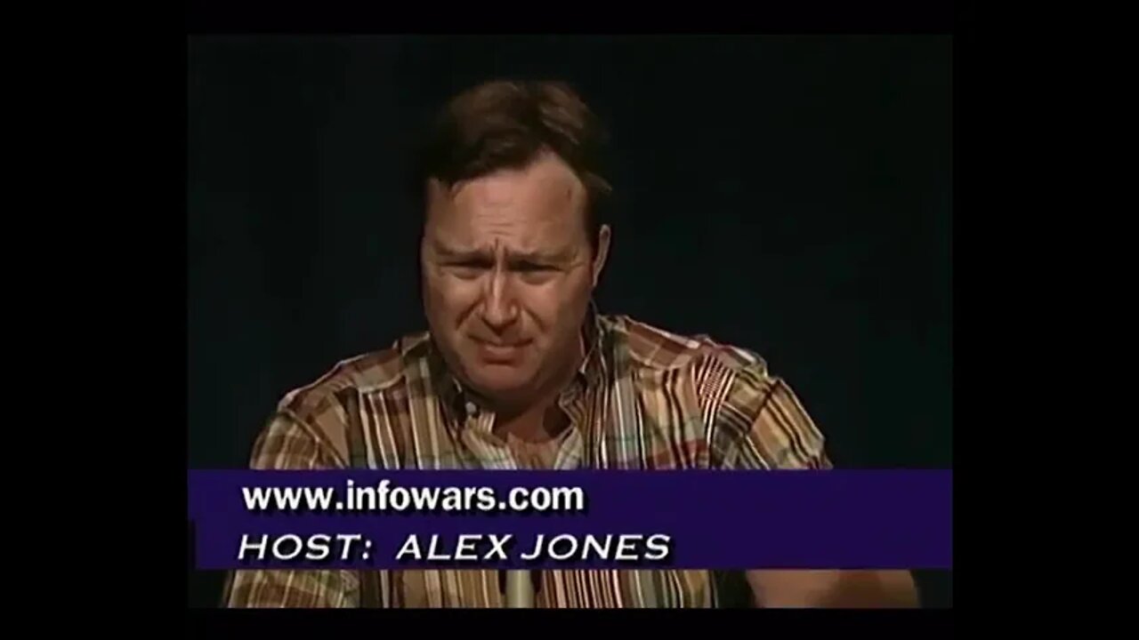 (Flashback) Alex Jones Reports Their Open Border, Healthcare Plan in 2002