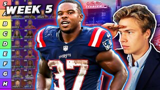 Updated Top 36 Running Back Rankings & Tiers | Week 5 Fantasy Football