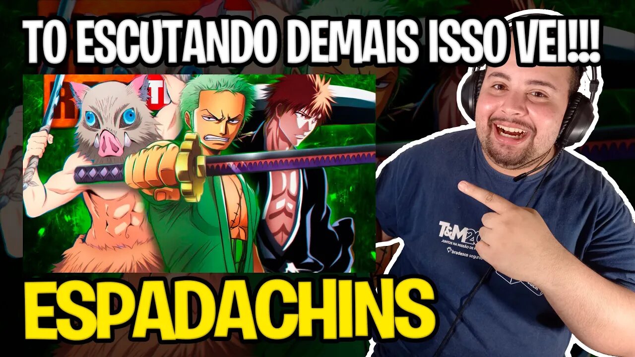 REACT Rap: Então Eu Corto (Ichigo, Inosuke...) // No Corte dos Espadachins // TK RAPS