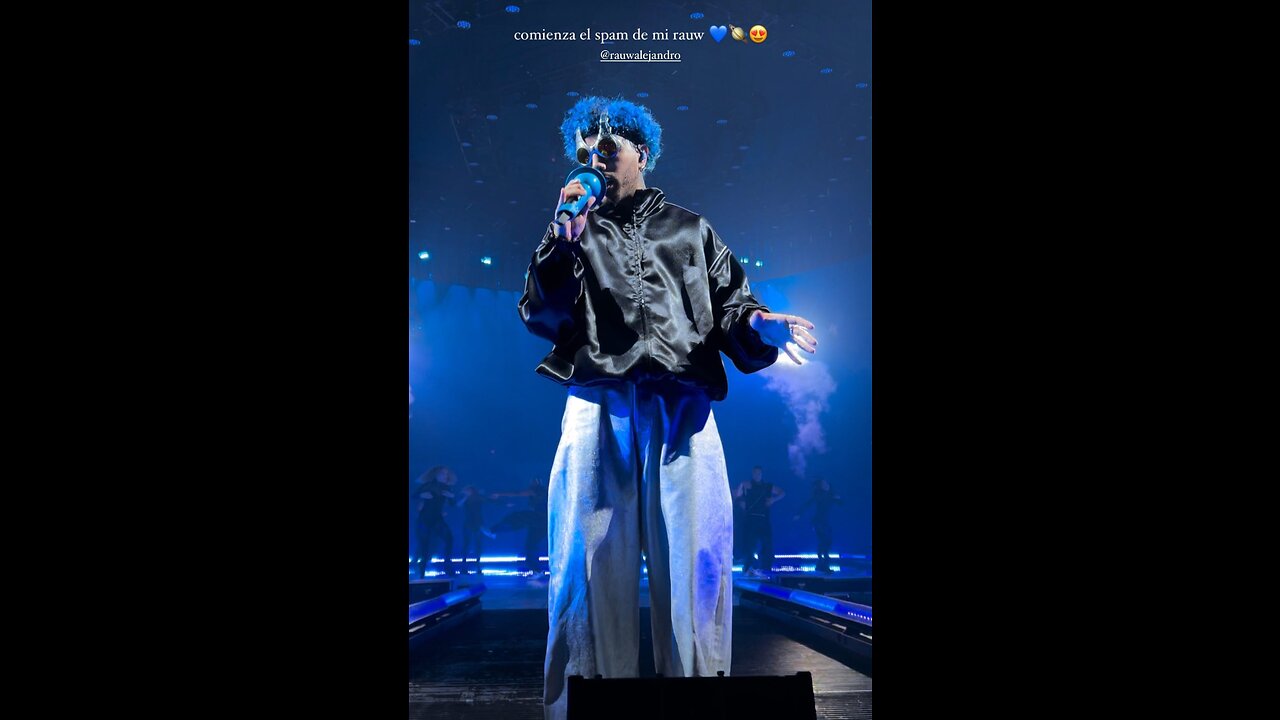 Rauw Alejandro Live Concert performance 2023