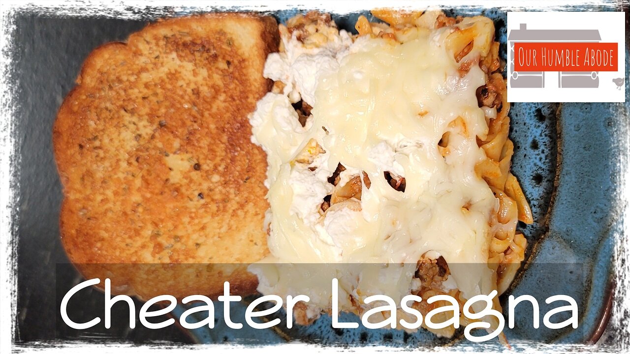 Cheater Lasagna