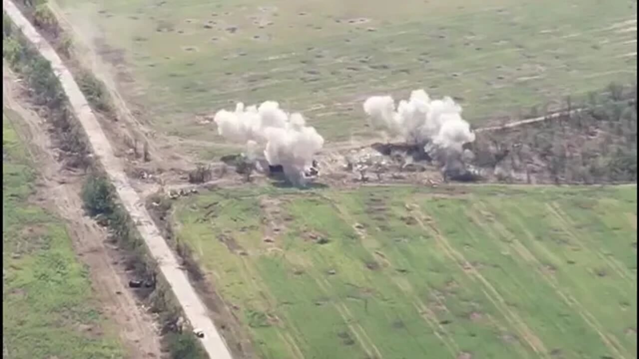 Artillery hit an enemy checkpoint in the Kherson direction