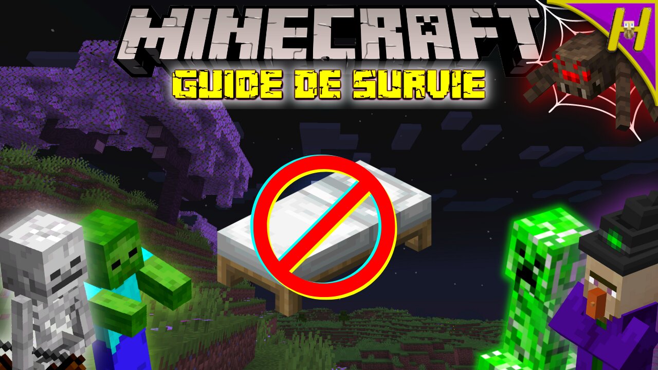 🌸 Comment Survivre La Première Nuit :: Guide de Survie Minecraft 1.20 (Tuto let's play #2)