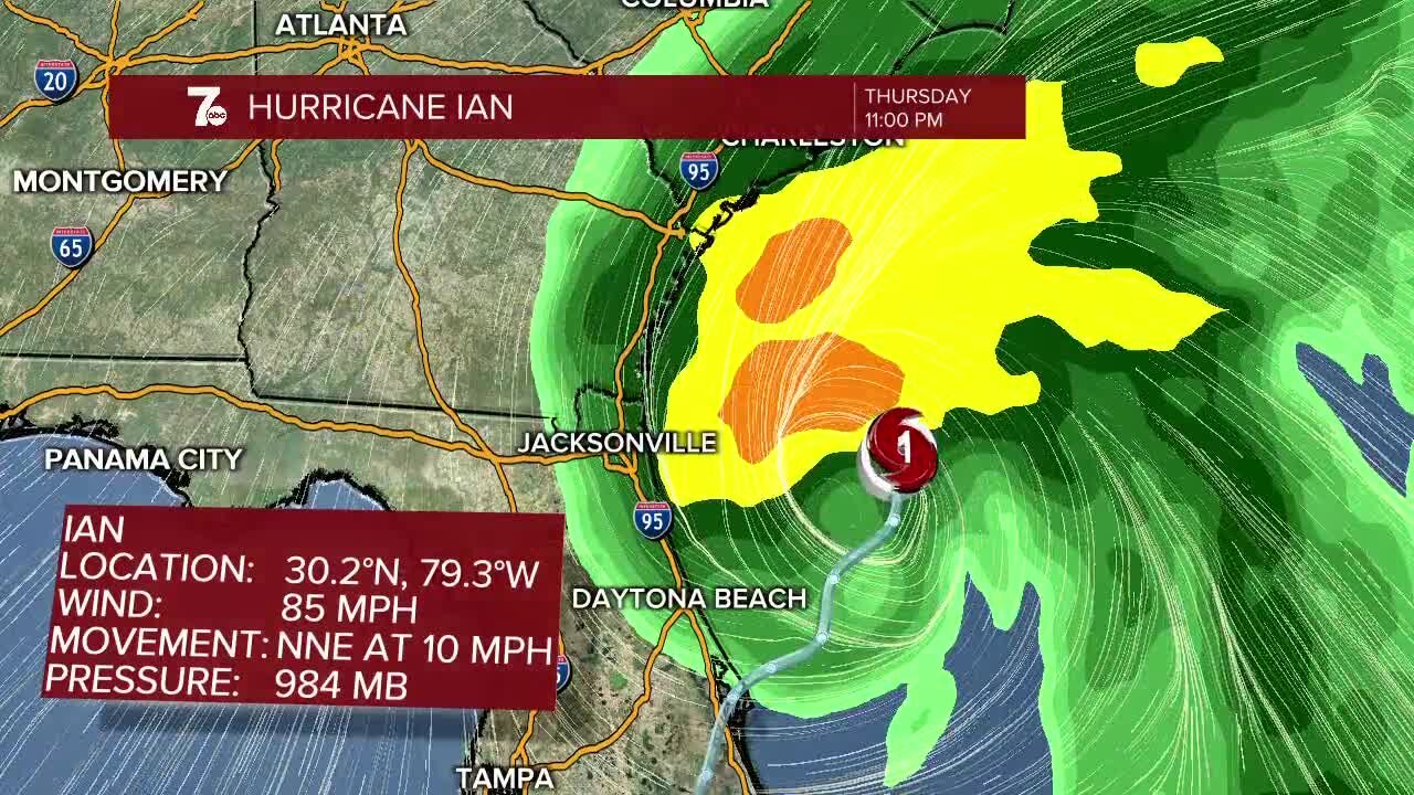 7 Weather 11pm Update, Thursday, September 29