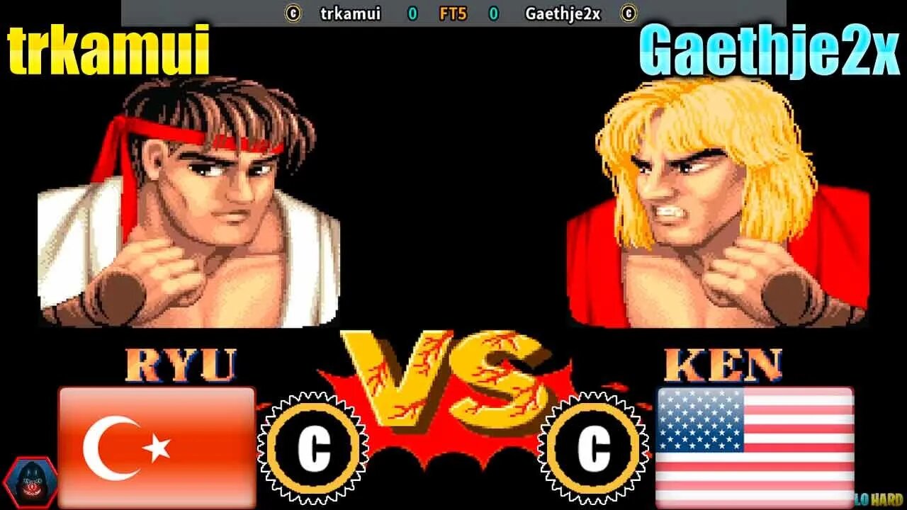 Street Fighter II: The World Warrior (trkamui Vs. Gaethje2x) [Turkey Vs. U.S.A.]