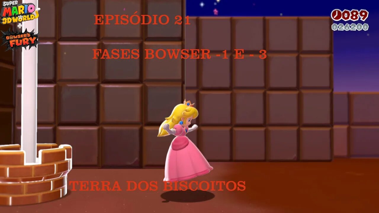 MARIO 3D WORLD EP 21 FASE BOWSER 1 E 3