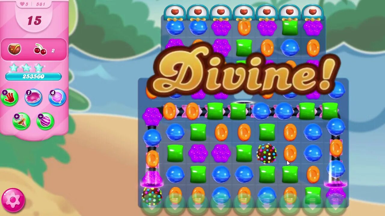 Candy Crush Saga Level 581