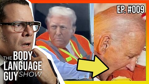 The Body Language Guy Show #9 - Trump's Garbage TROLLING, Biden Biting... WHAT? and MOAR!