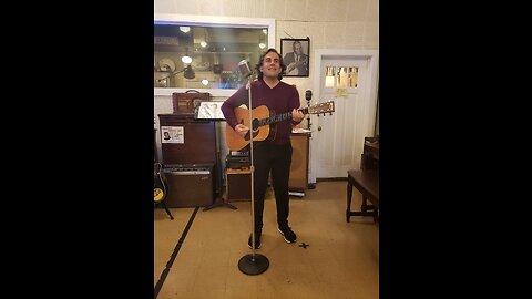 Peter Piotti at Sun Studio, Memphis TN