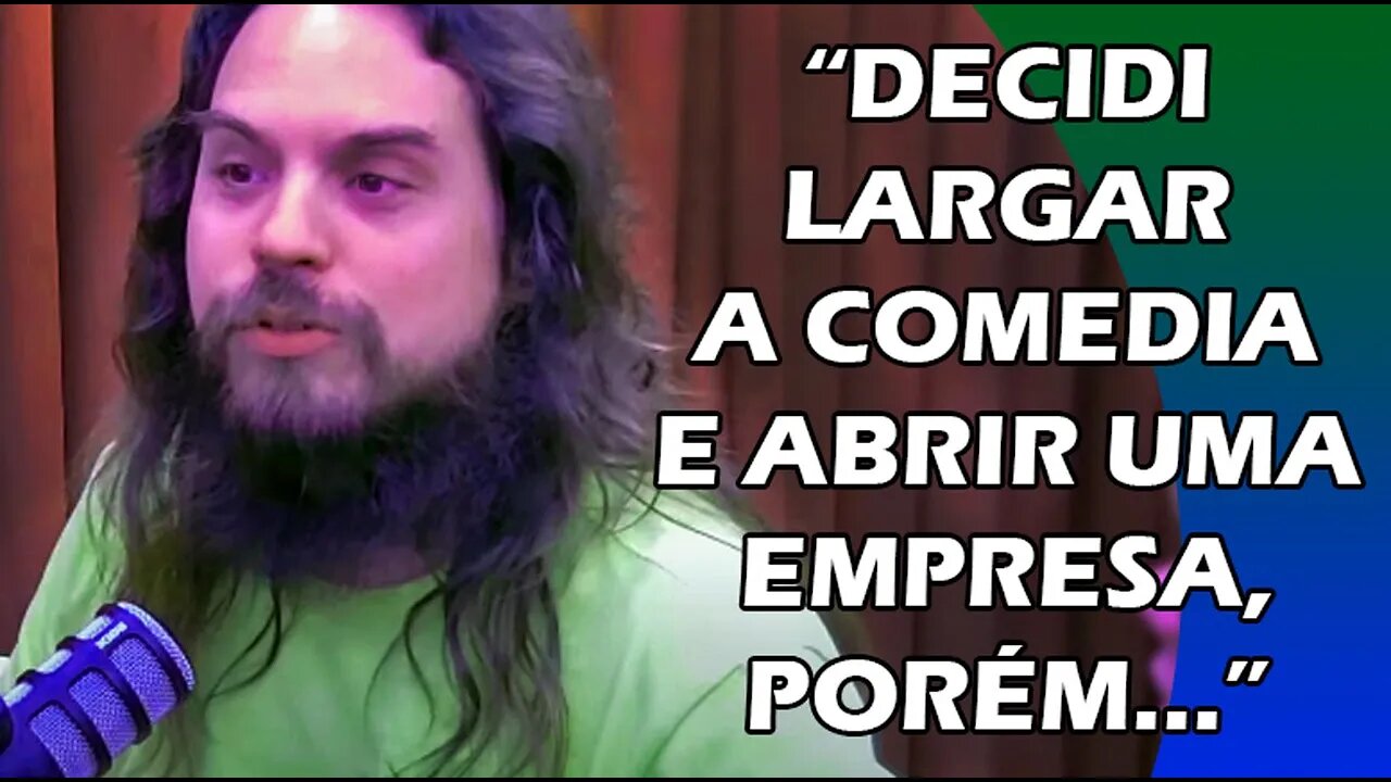 POR QUE MURILO GUN DESISTIU DA COMÉDIA?