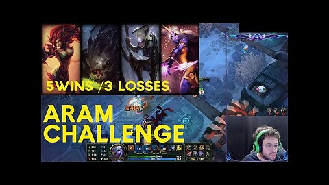 Over 100k Damage in Day 17 of ARAM Challenge Epic Assassin Kill Streak!