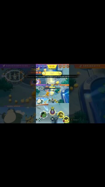 Cada #monstrinho em #Pokémon #Unite tem a sua própria #estratégia e função nas partidas.