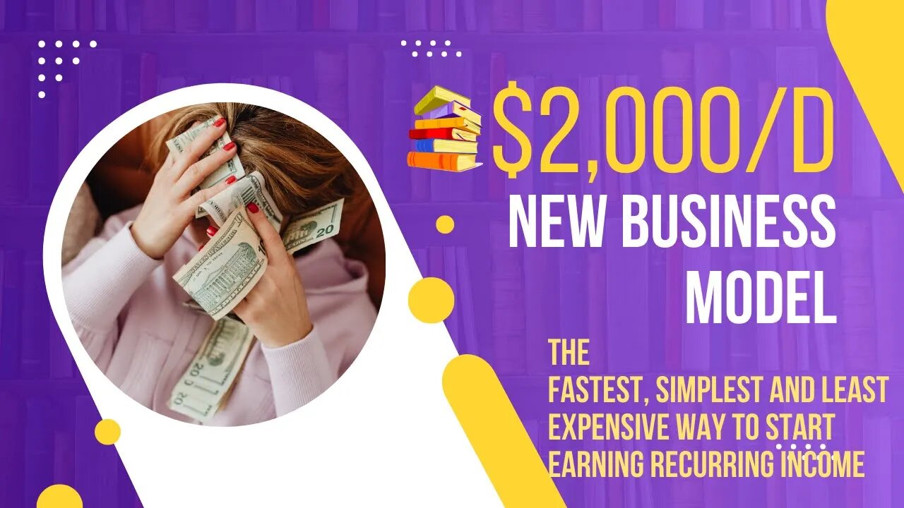 The Fastest, Simplest, and Least Expensive Way To Start Earning RECURRING Income, Make Money Online