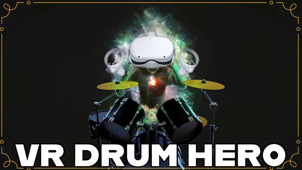 I Became a VR DRUM GOD.