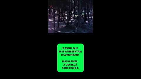 É assim que é apresentado o comunismo, mas o final já sabemos como é.