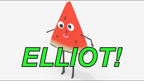 Happy Birthday ELLIOT! - WATERMELON Birthday Song