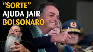 Jornalista preocupada porque "sorte" parece estar ajudando Bolsonaro