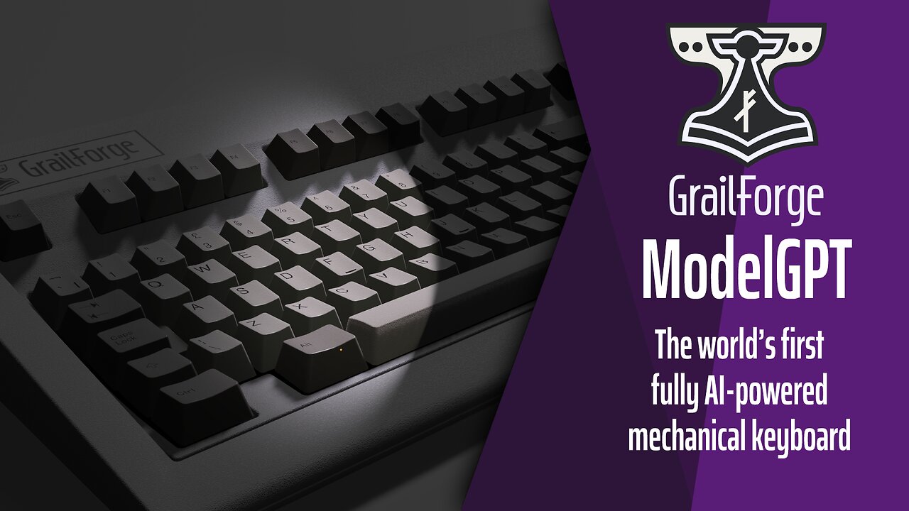 ModelGPT - the world's first fully AI-powered mechanical keyboard