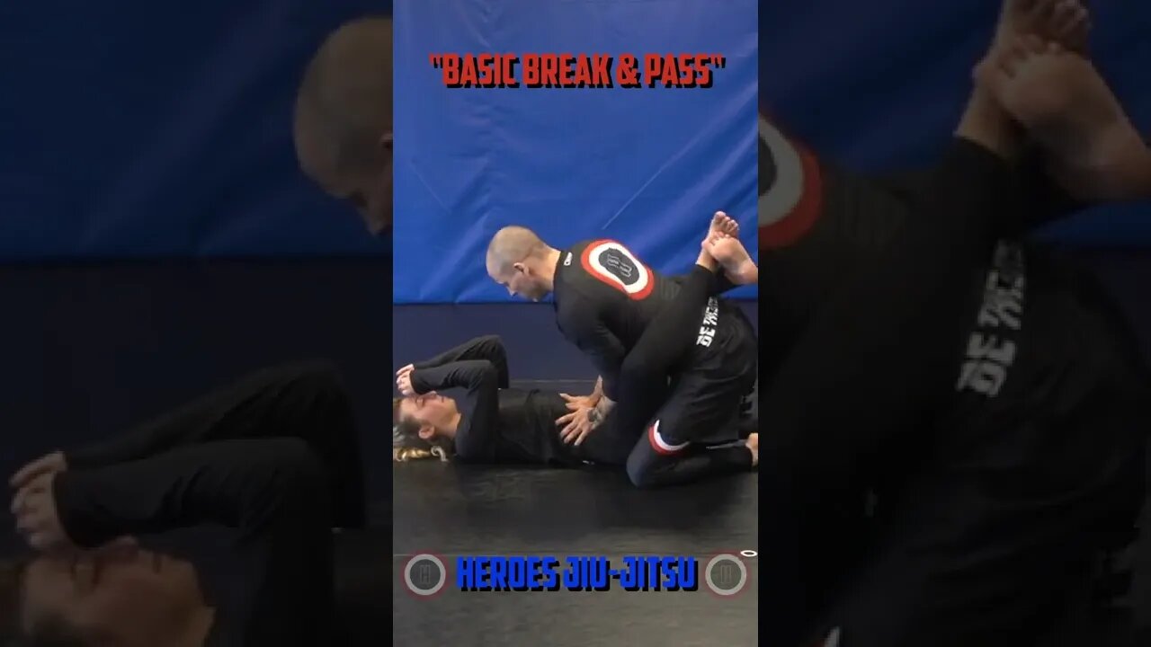 Heroes Training Center | Jiu-Jitsu & MMA Basic Break & Pass | Yorktown Heights NY #Shorts