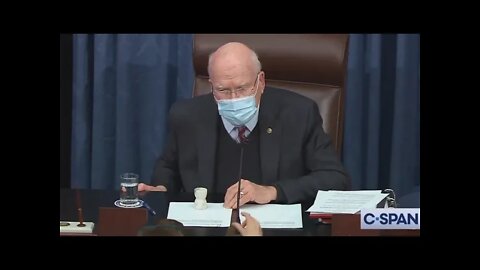 Senator Leahy Senility Issues During Trump Impeachment