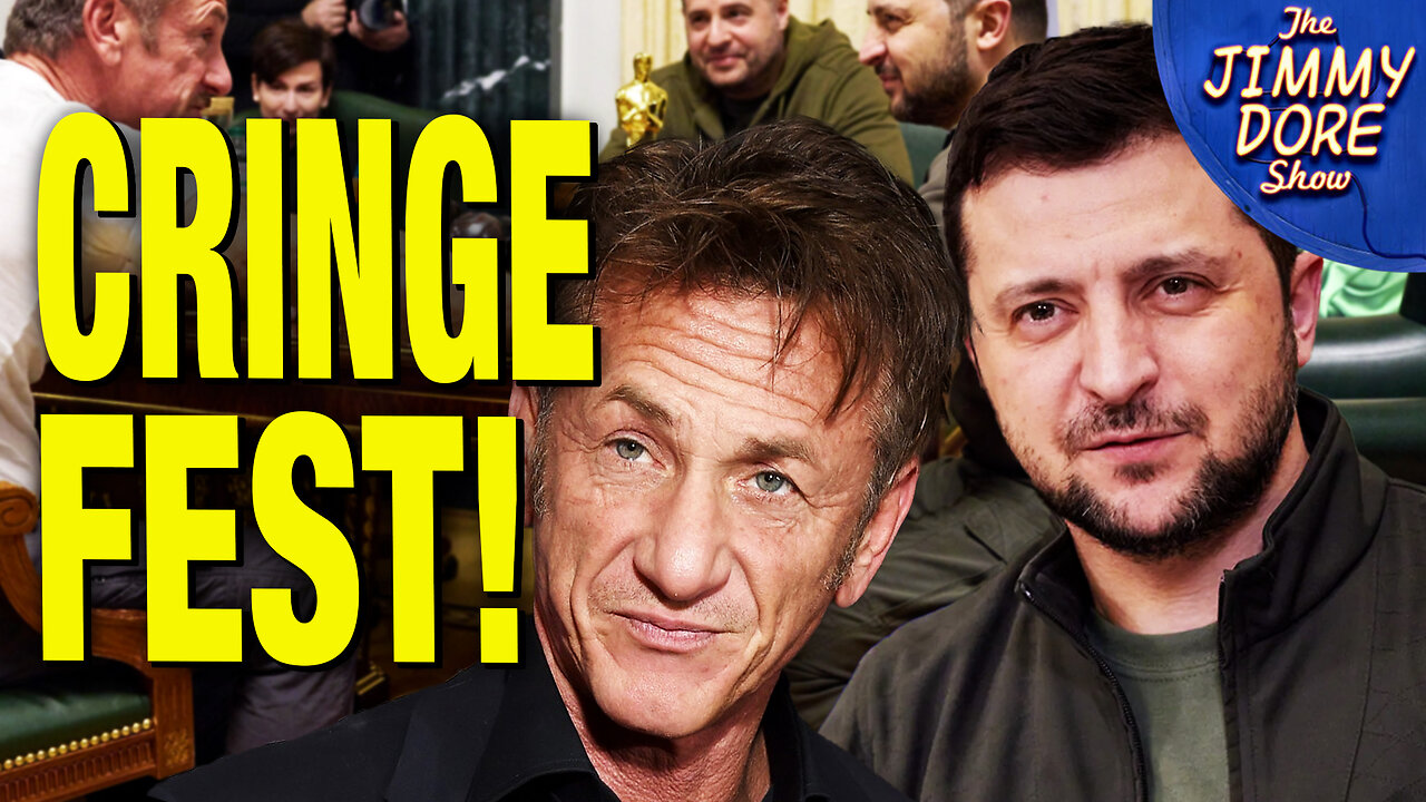 Sean Penn Gives Academy Award To Zelensky