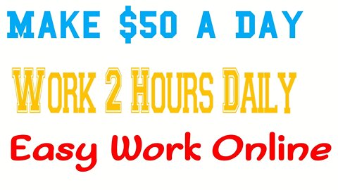 Make $50 a day | Make Money Online #shorts #youtubeshorts #money #makemoneyonline makemoneyonline