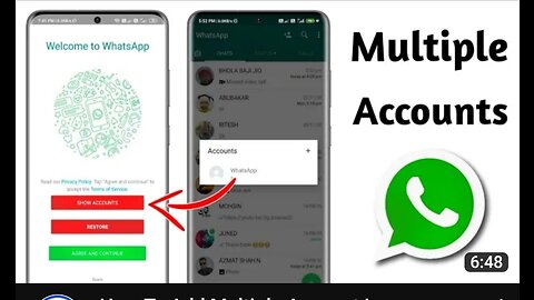 Whatsapp Multiple Accounts Tricks On Same Number(one number)