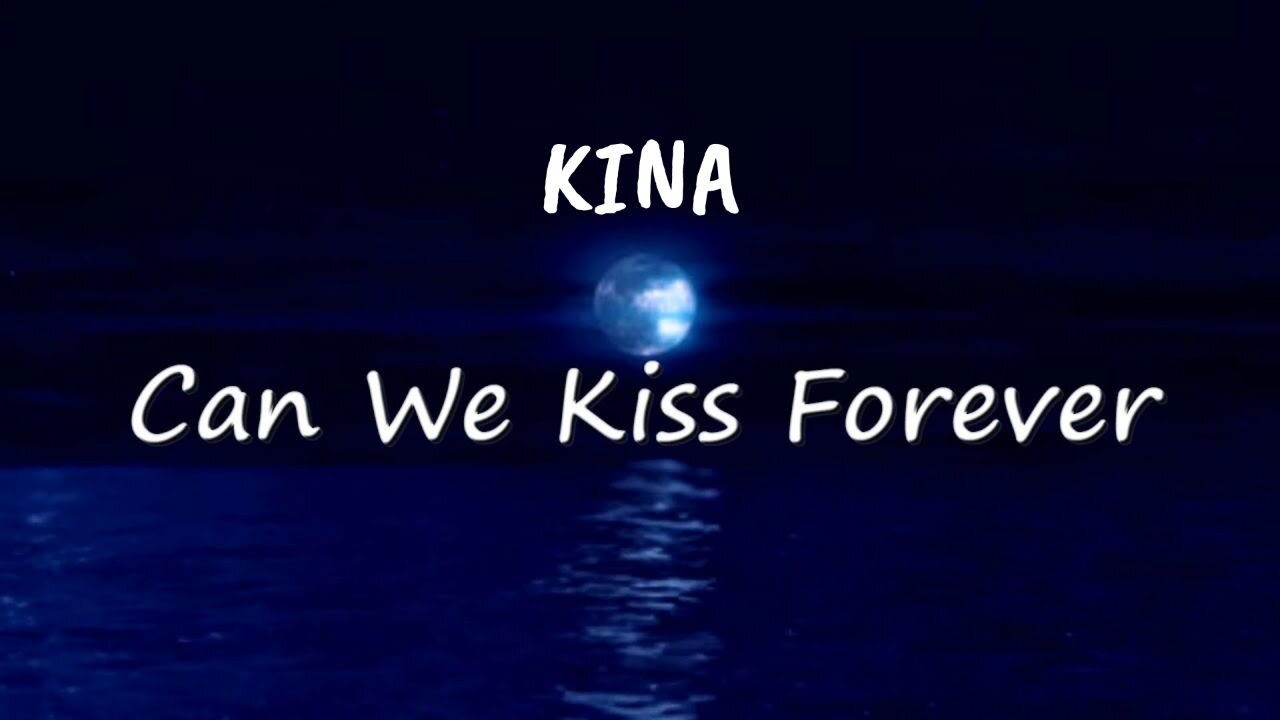 Kina - Can We Kiss Forever? (Beautiful Piano Cover)