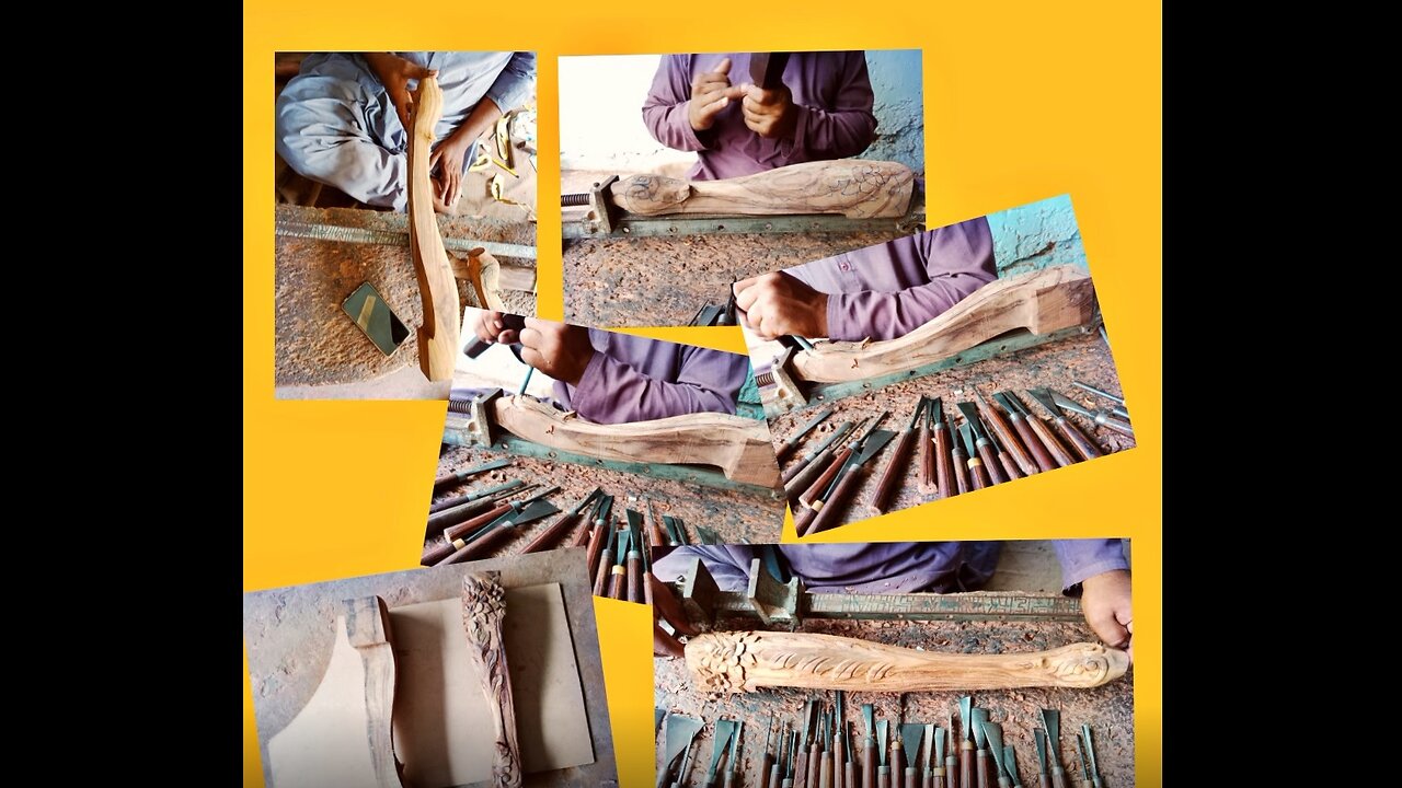 Classic Ancient style wood design hand work