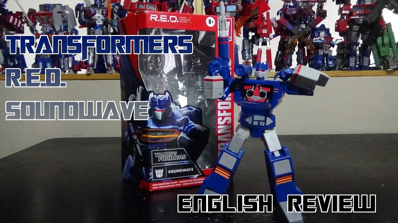 Video Review for Transformers R.E.D. Soundwave