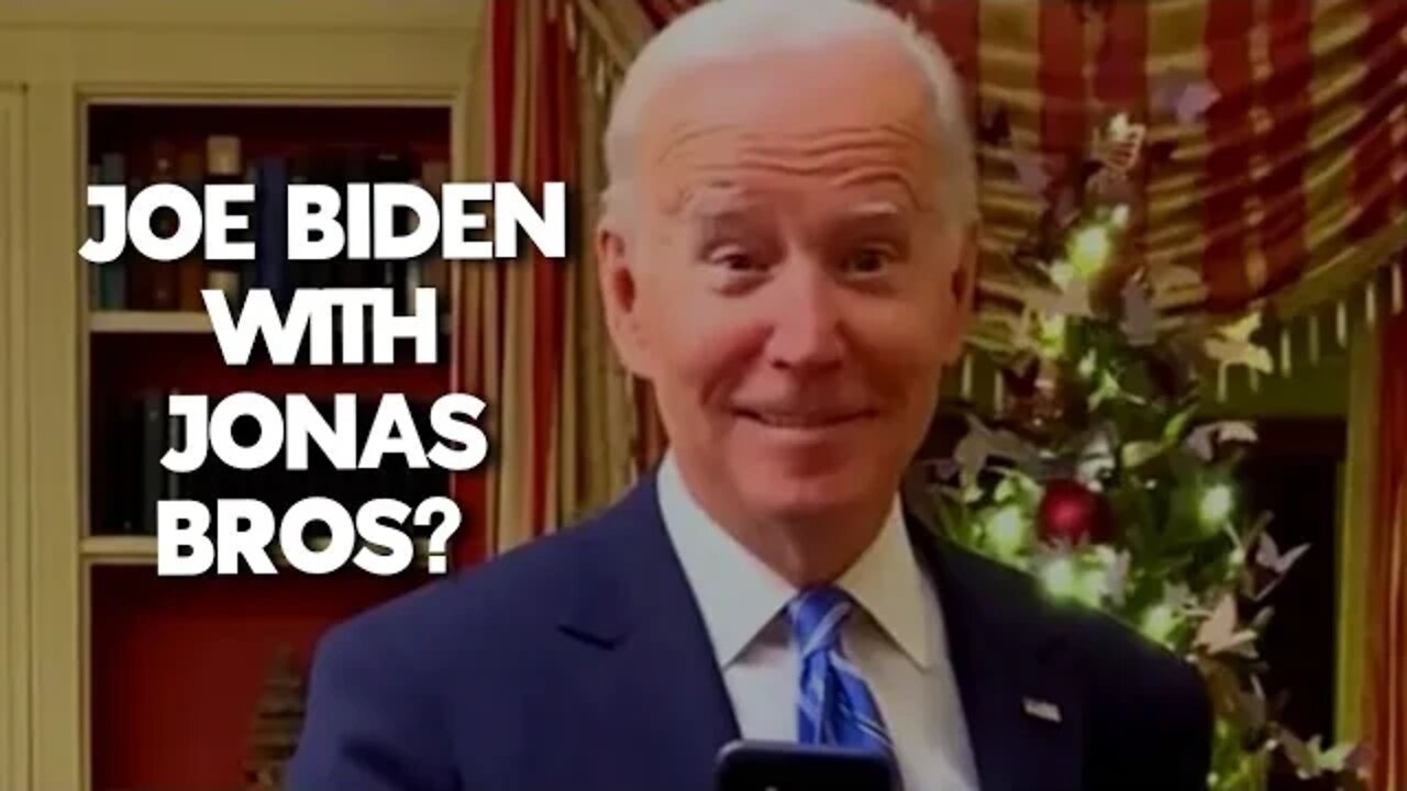 JOE BIDEN WITH JONAS BROS???