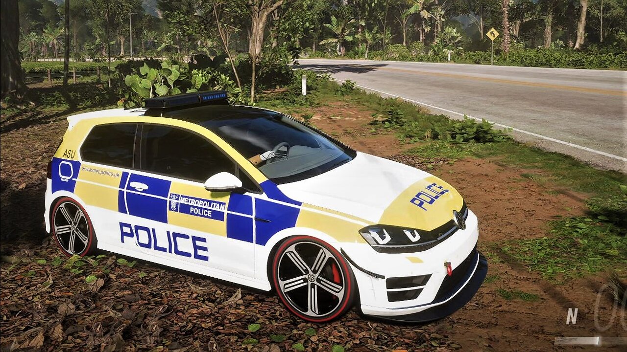 Epic Police road car chase | Forza Horizon 5 | Volkswagen Golf R