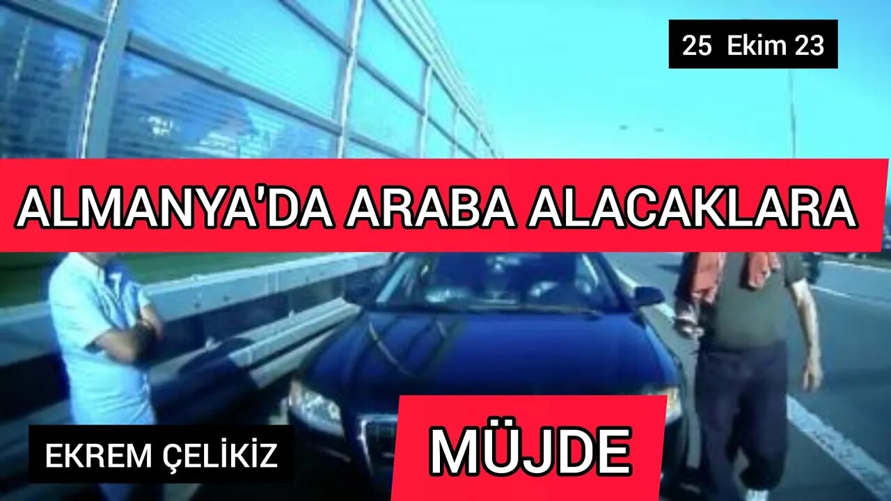 Almanya'da Araba Alacaklara Müjde