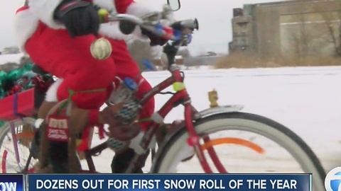 Dozens out for first Snow Roll of the year