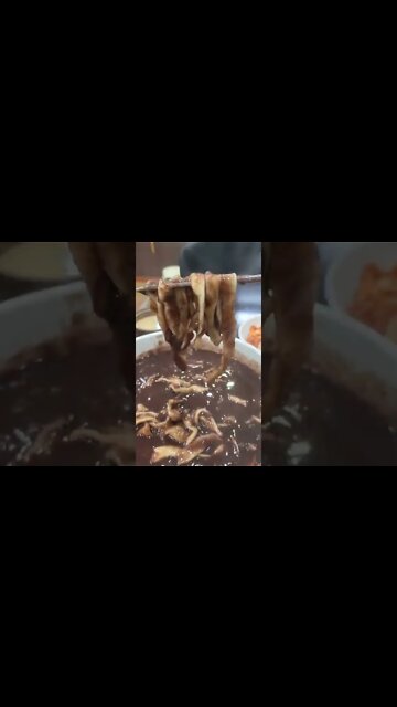 #shorts #hungry #cooking Korean Blackbean noodle!