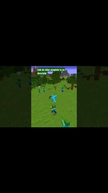 MINECRAFT: ATHOS ESPIONANDO OS MOBS!! #shorts