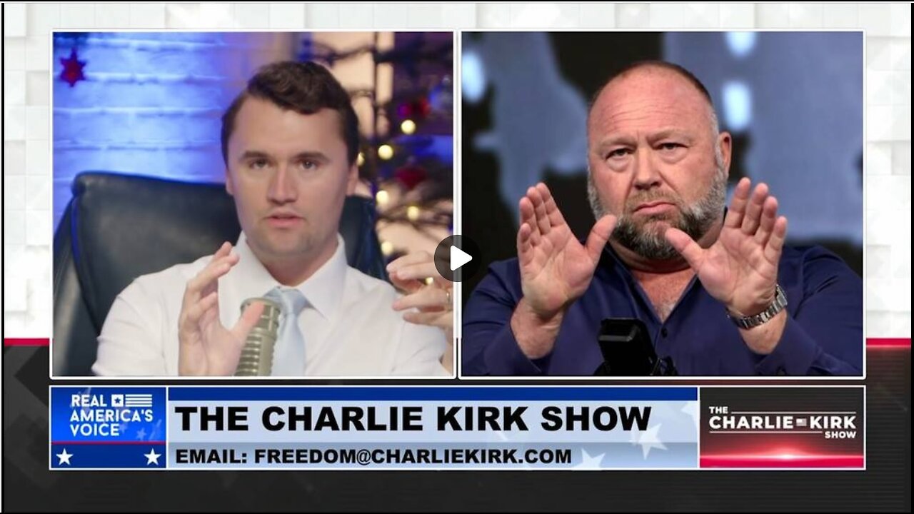 MUST SEE Interview Alex Jones And Charlie Kirk Reveal The Secrets Of The Fourth Turning