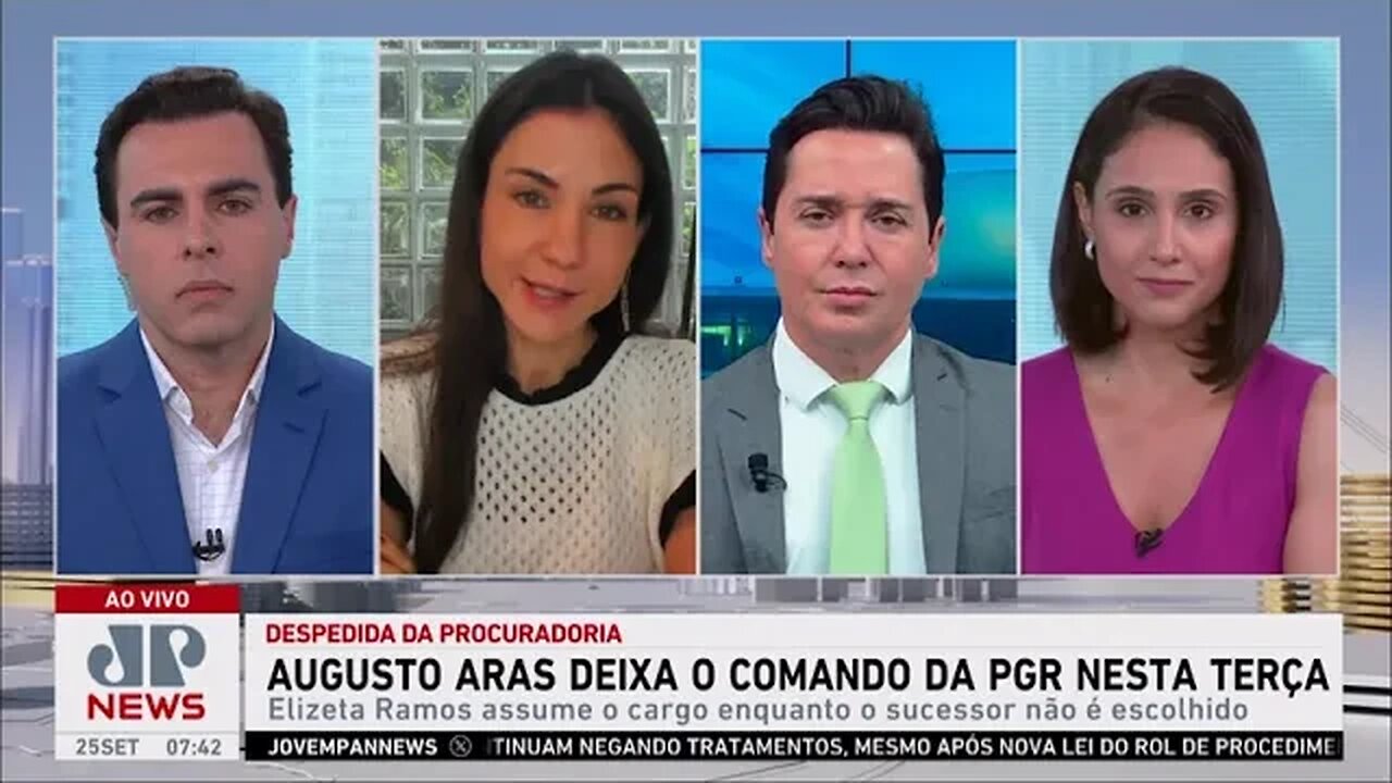 Amanda Klein e Claudio Dantas analisam saída de Augusto Aras da PGR