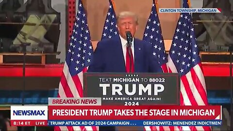 The Full Trump Campaign Speech In Clinton Township, Michigan