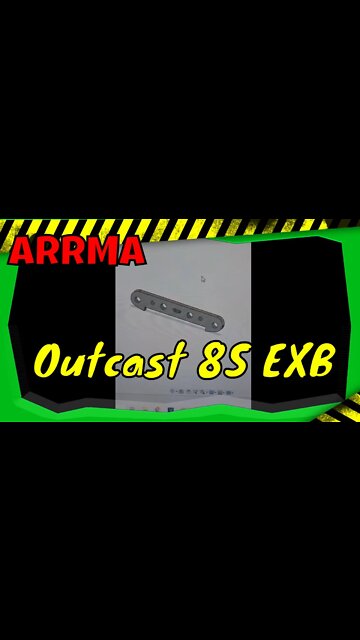 Arrma Outcast 8S EXB Hinge Pin Holder
